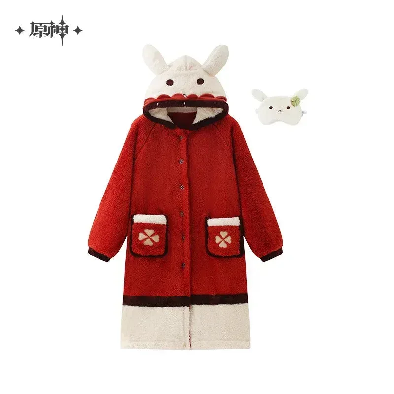 Genshin Impact Klee Theme Impression Series Home Dressing Gown/ Slippers - Image 11