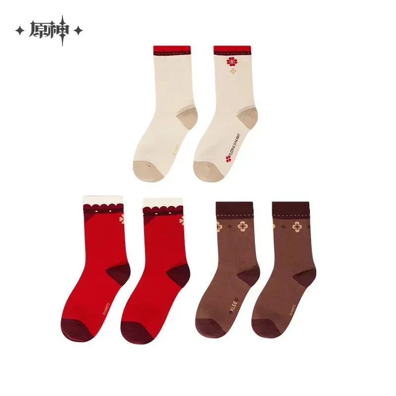 Genshin Impact Klee Theme Impression Series  Mid-calf Socks - Image 5