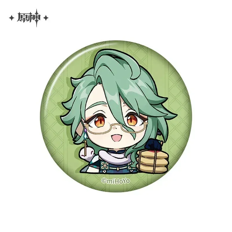 Genshin Impact Liyue Chibi Emojis Series Badge - Image 10