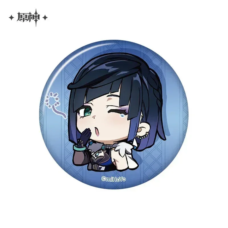 Genshin Impact Liyue Chibi Emojis Series Badge - Image 11