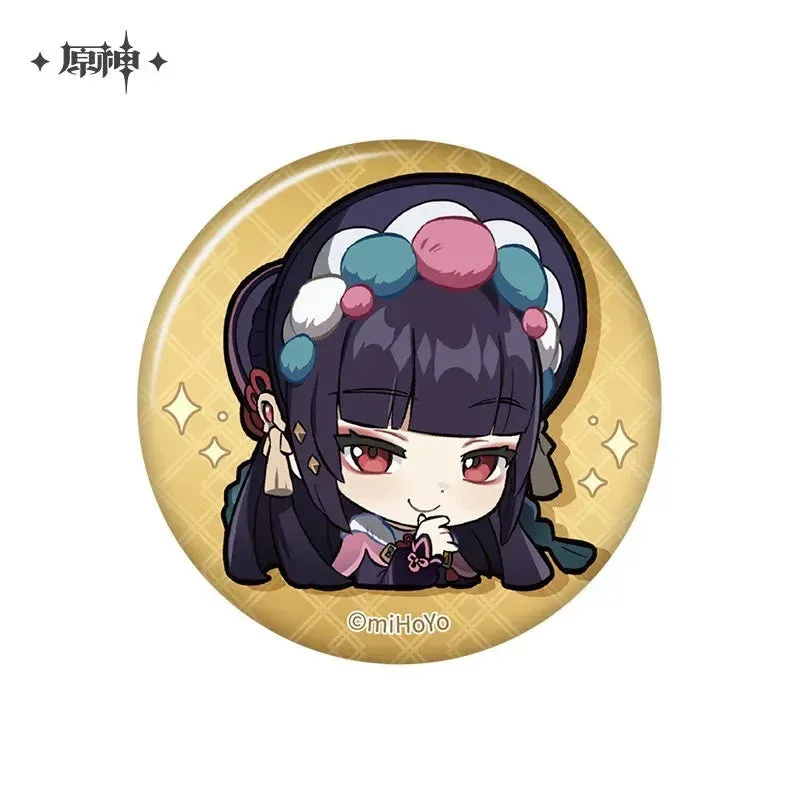 Genshin Impact Liyue Chibi Emojis Series Badge - Image 14