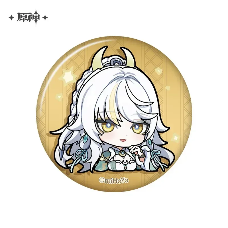 Genshin Impact Liyue Chibi Emojis Series Badge - Image 17