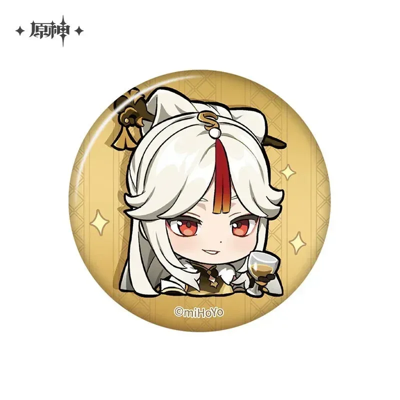 Genshin Impact Liyue Chibi Emojis Series Badge - Image 5