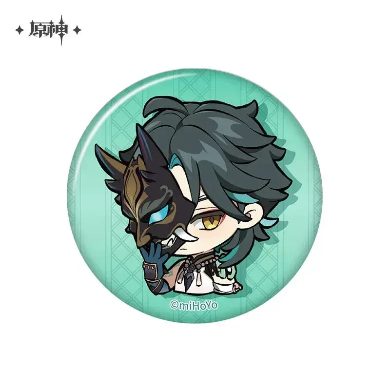 Genshin Impact Liyue Chibi Emojis Series Badge - Image 6