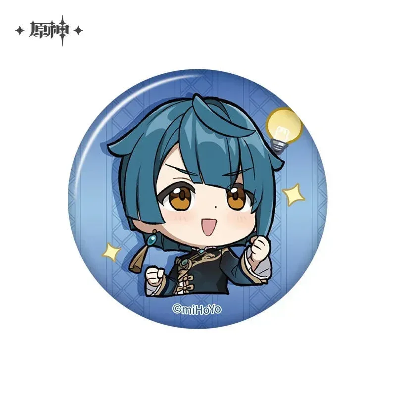 Genshin Impact Liyue Chibi Emojis Series Badge - Image 7