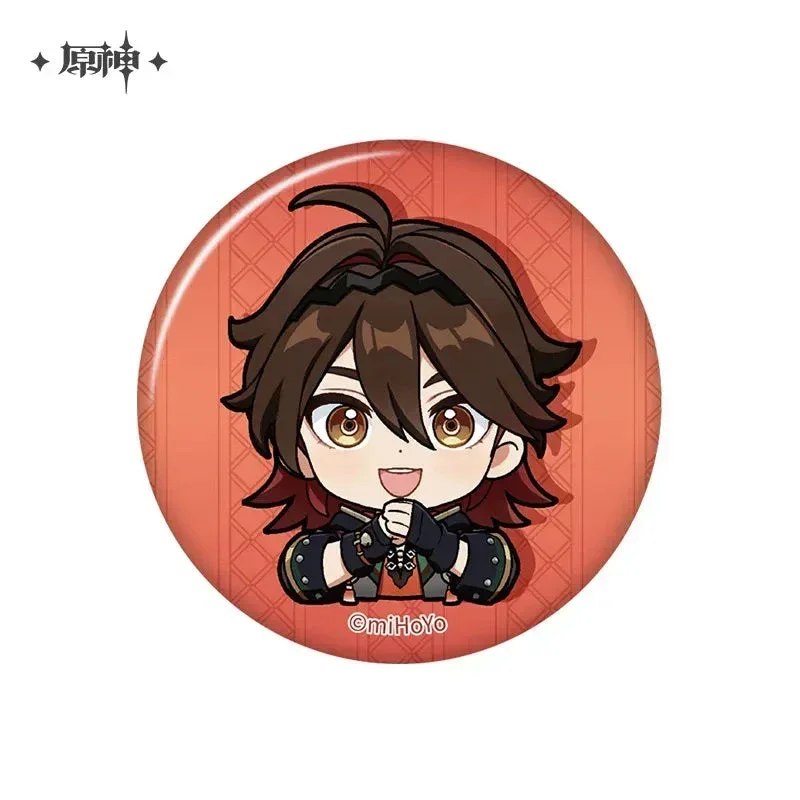 Genshin Impact Liyue Chibi Emojis Series Badge - Image 9