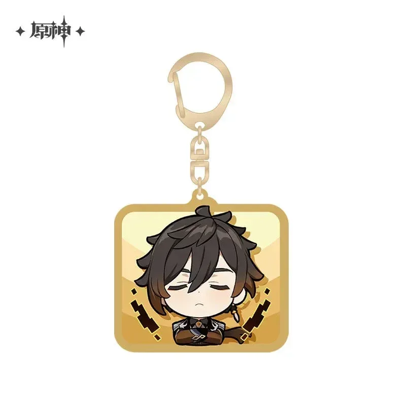 Genshin Impact Liyue Chibi Emojis Series Keychain - Image 9