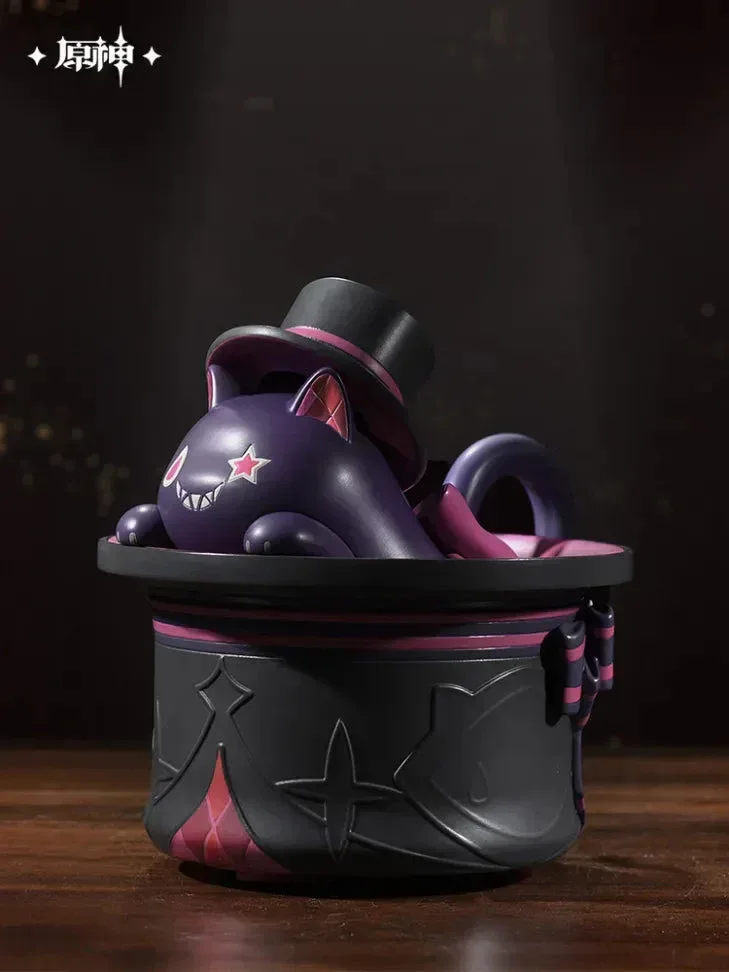 Genshin Impact Magic Show Series Lyney Weird Smile Fun Toys Hat Hat Cat - Image 4