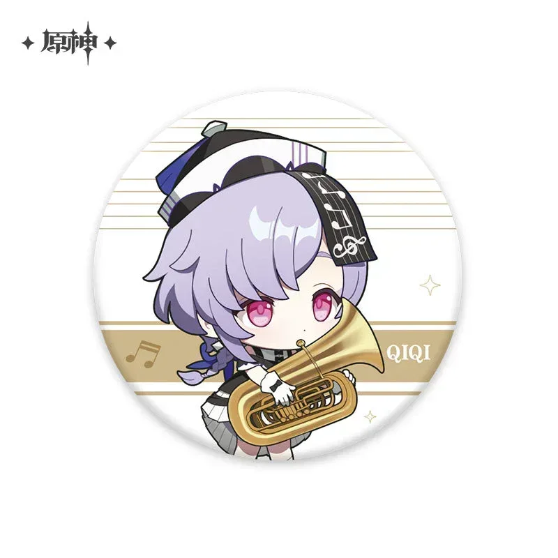 Genshin Impact Melodies of an Endless Journey Chibi Character Series Badge - Image 3
