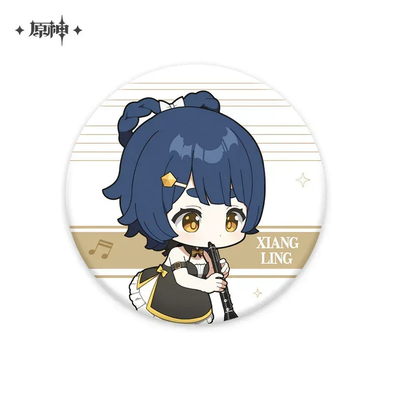 Genshin Impact Melodies of an Endless Journey Chibi Character Series Badge - Image 6