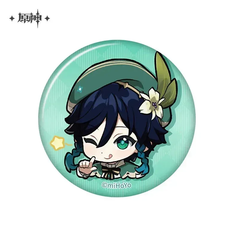 Genshin Impact Mondstadt Chibi Emojis Series Badge - Image 5