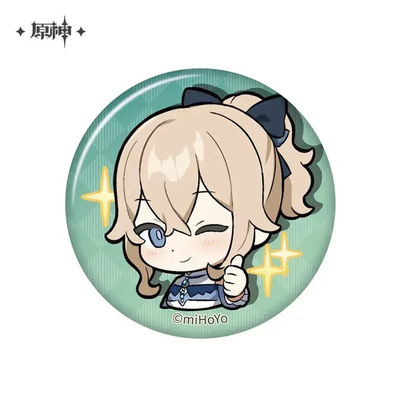Genshin Impact Mondstadt Chibi Emojis Series Badge - Image 6