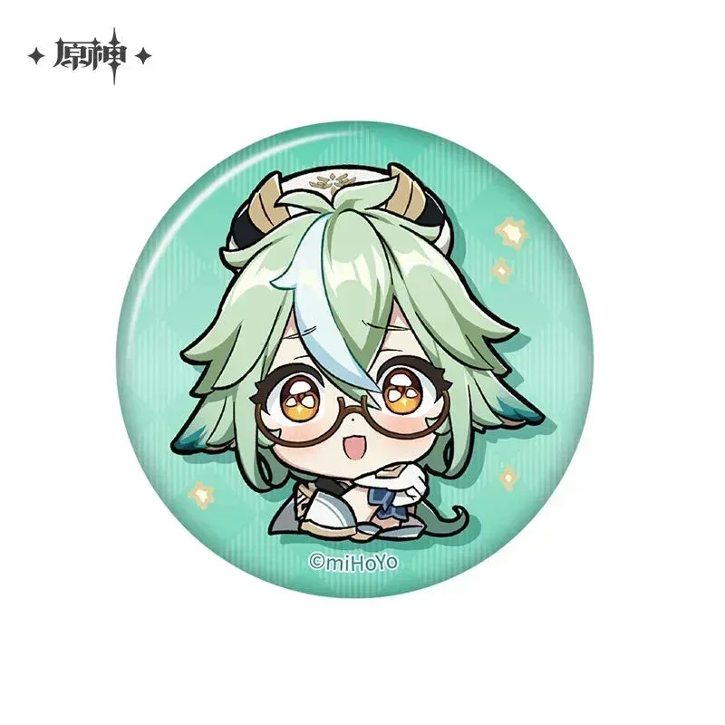 Genshin Impact Mondstadt Chibi Emojis Series Badge - Image 9