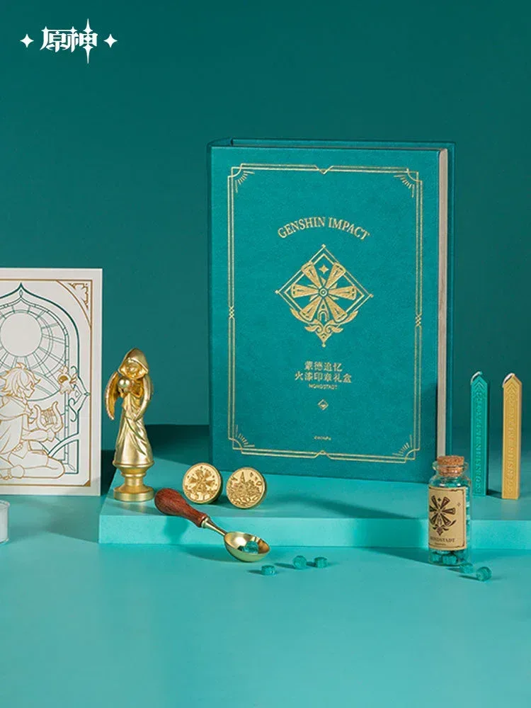 Genshin Impact Mondstadt Remembrance Fire Paint Seal Gift Box - Image 2