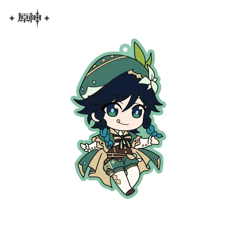 Genshin Impact  Mondstadt Series Nendoroid Venti Soft Vinyl Keychain (Not For Sale) - Image 2