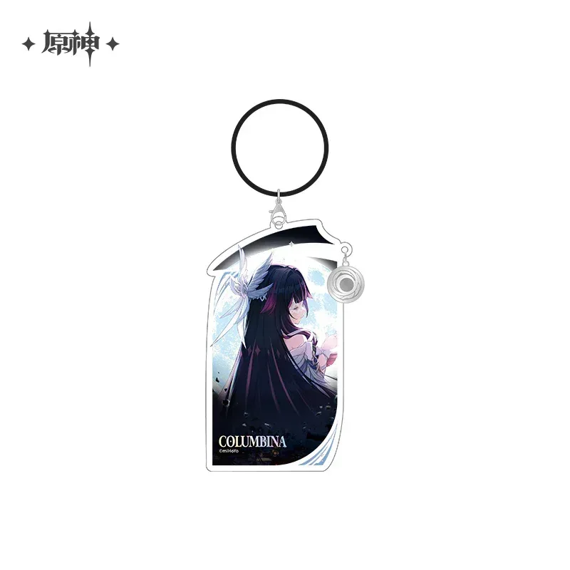 Genshin Impact Moonlit Ballad of the Night Series Acrylic Keychain - Image 6
