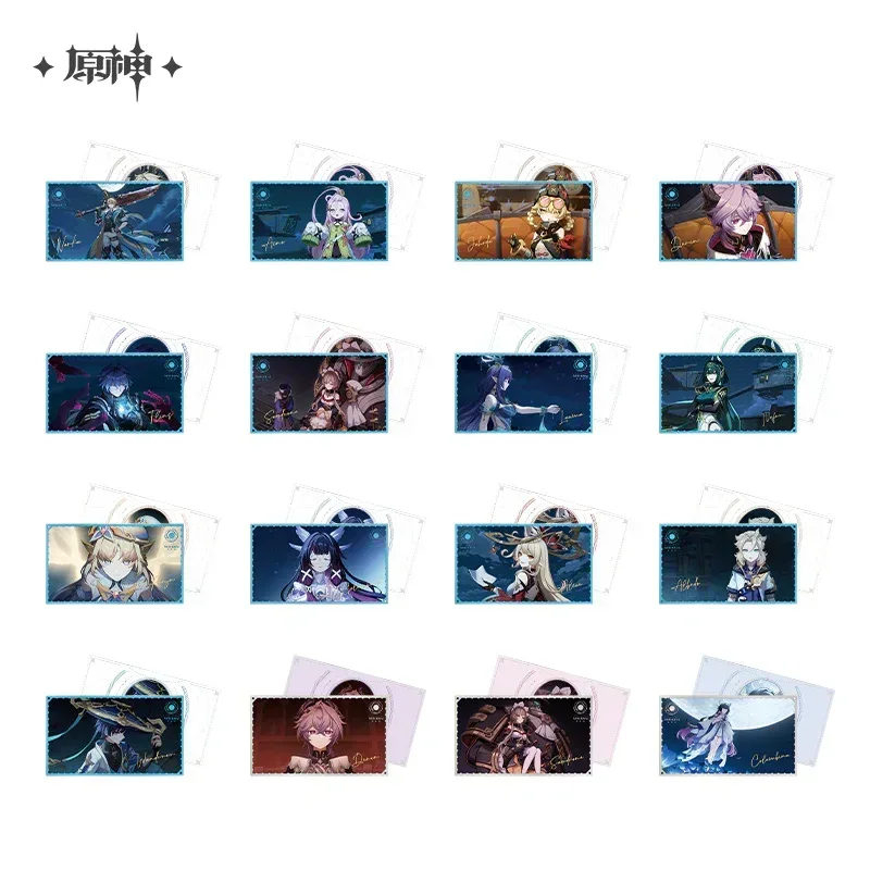Genshin Impact Moonlit Ballad of the Night Series Collectible Card Set Mystery Box - Image 2