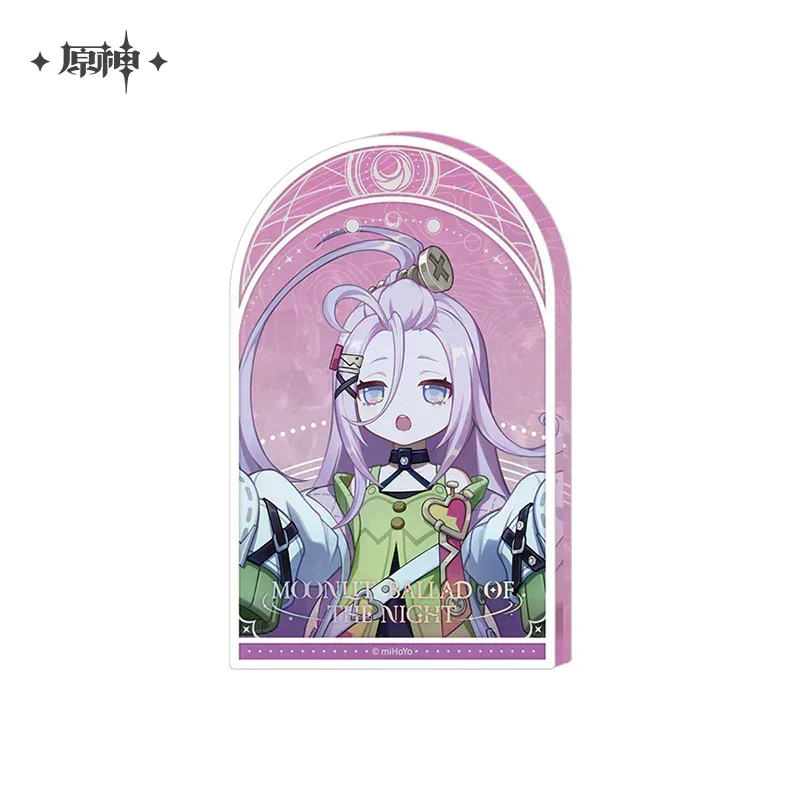 Genshin Impact Moonlit Ballad of the Night Series Thick Acrylic Ornaments - Image 12