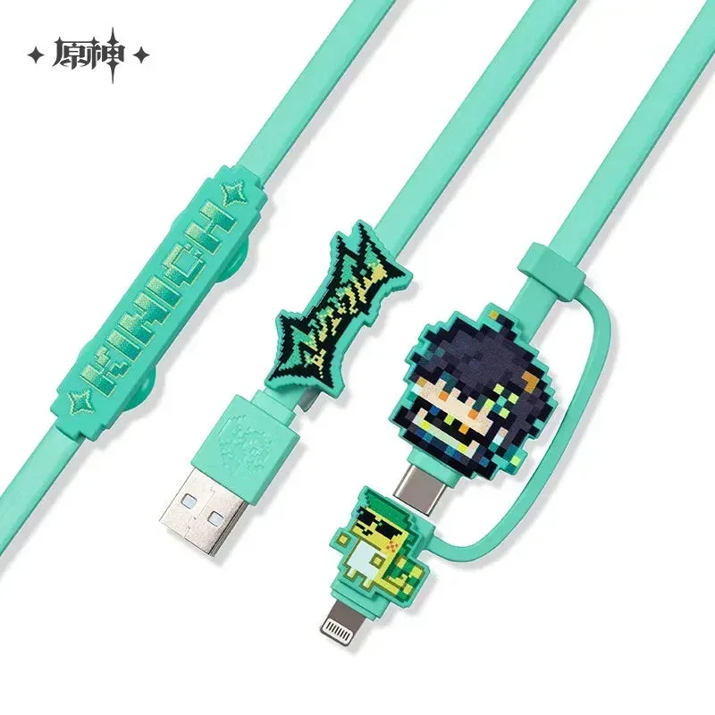 Genshin Impact Natlan Colorful Pixels Series Kinich Merch - Image 3
