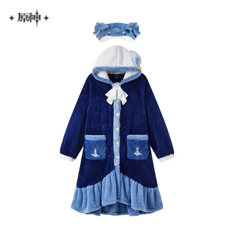 Genshin Impact Neuvillette Theme Impression Series Home Pajamas (With Eye Mask) - Image 7