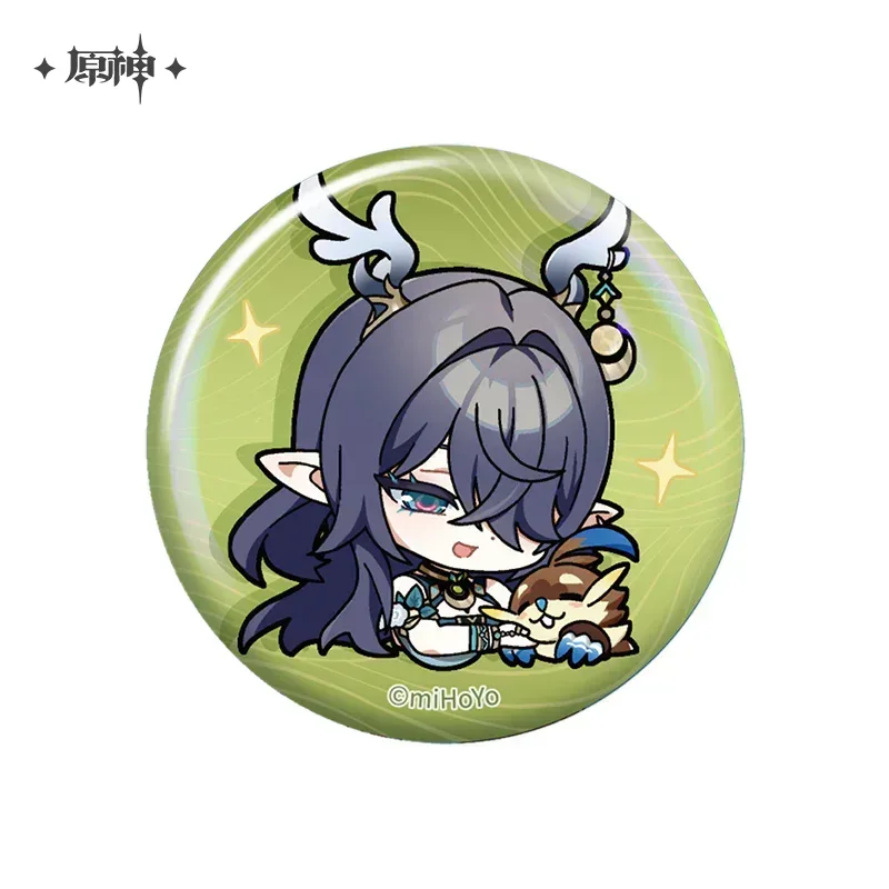 Genshin Impact Nod-Krai Chibi Emojis Series Badge - Image 4