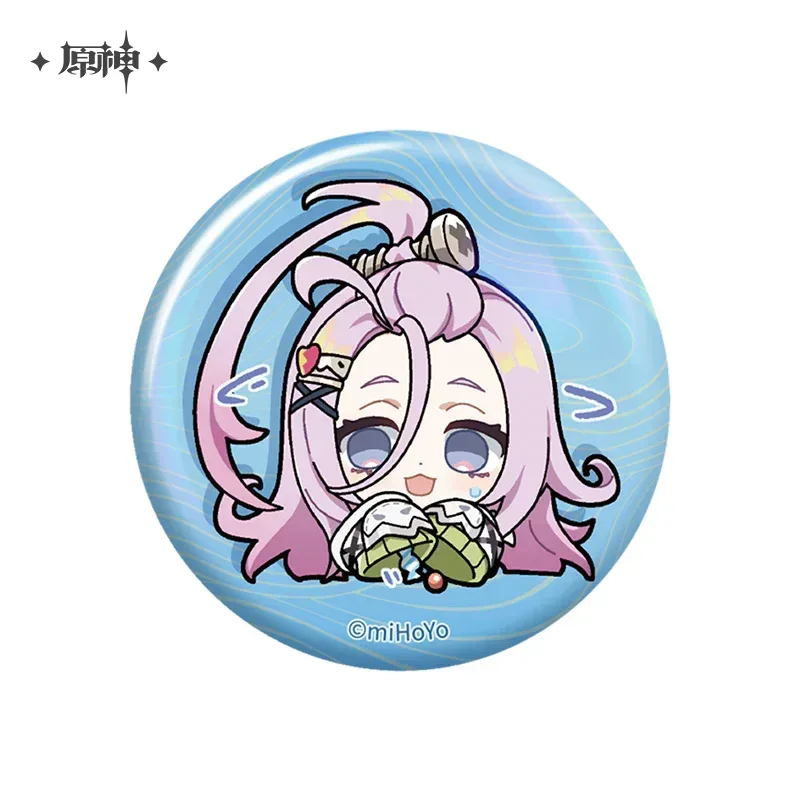 Genshin Impact Nod-Krai Chibi Emojis Series Badge - Image 5