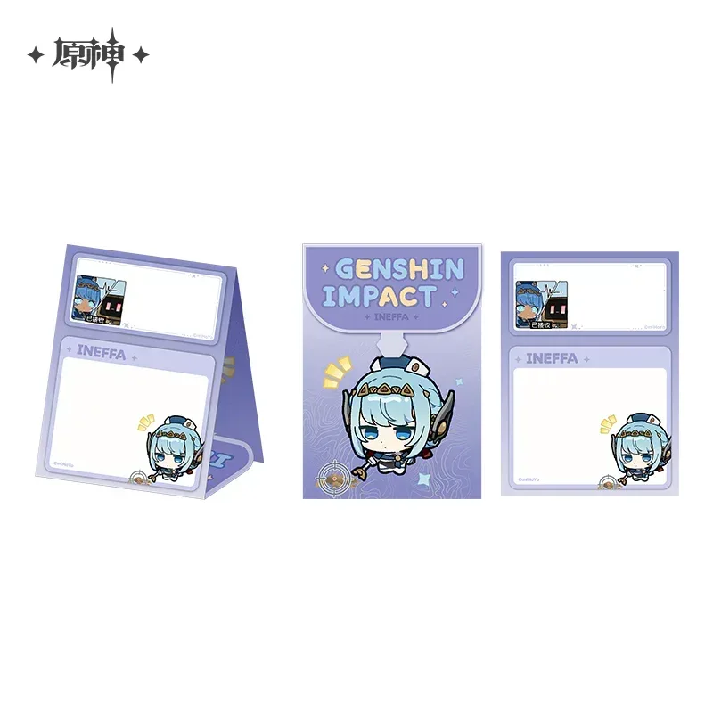 Genshin Impact Nod-Krai Chibi Emojis Series Notepad - Image 2