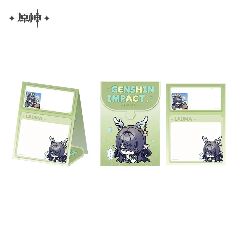 Genshin Impact Nod-Krai Chibi Emojis Series Notepad - Image 3