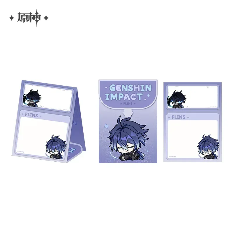 Genshin Impact Nod-Krai Chibi Emojis Series Notepad - Image 4