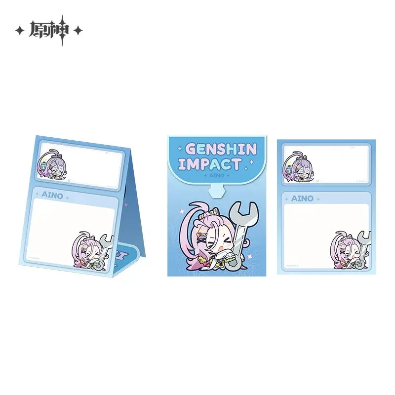 Genshin Impact Nod-Krai Chibi Emojis Series Notepad - Image 5