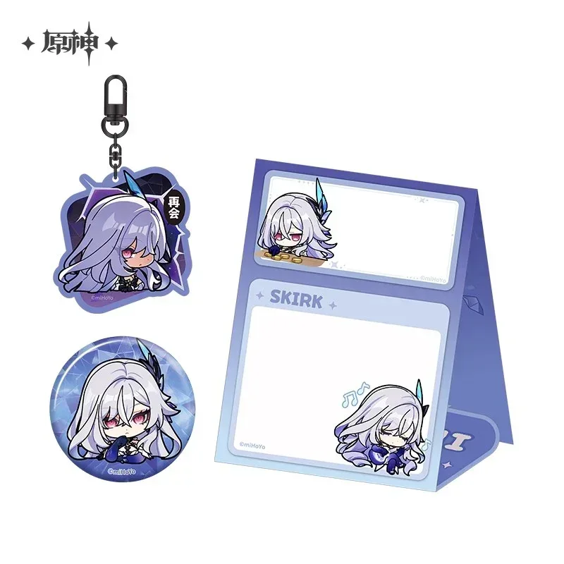 Genshin Impact Nod-Krai Chibi Emojis Series Skirk Merch