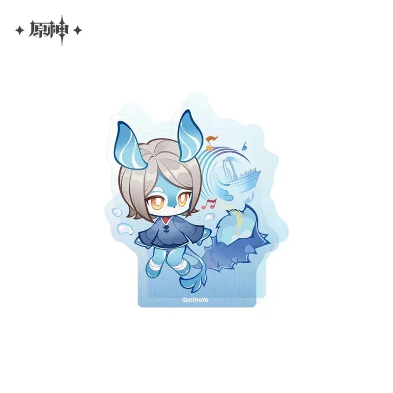 Genshin Impact Offline Store Theme Series Melusine Chibi Thick Acrylic Ornaments - Image 3