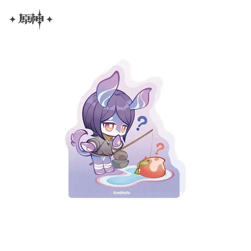 Genshin Impact Offline Store Theme Series Melusine Chibi Thick Acrylic Ornaments - Image 7