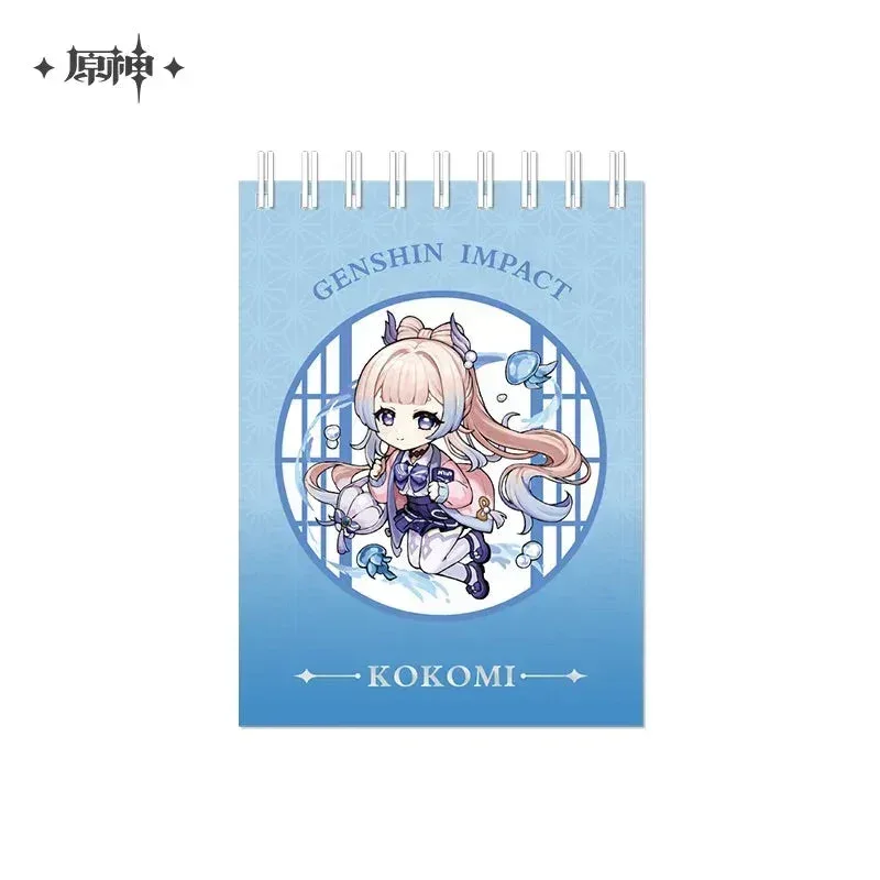 Genshin Impact Picnic Theme Chibi Character Series Spiral Notebook - Image 6