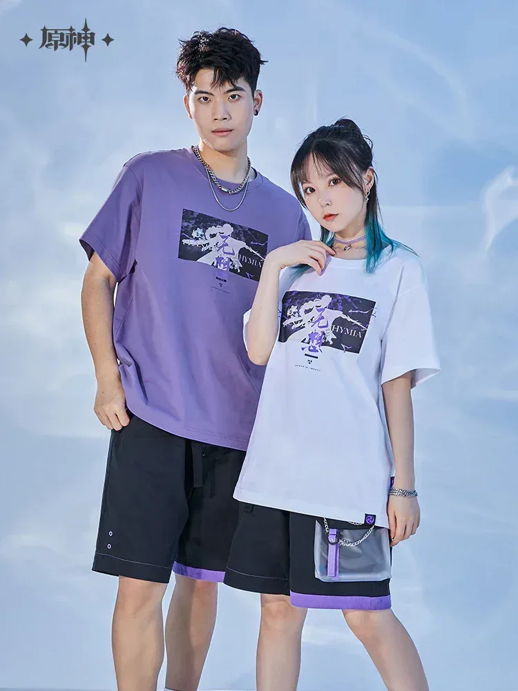 Genshin Impact Raiden Shogun Plane of Euthymia T-shirt - Image 9