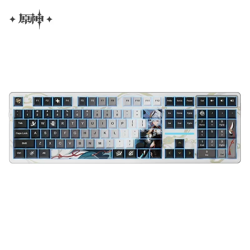 Genshin Impact Shenhe Lonesome Transcendence Mechanical Keyboard - Image 7