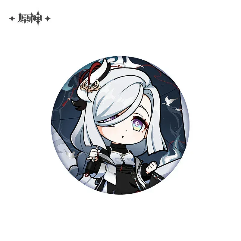 Genshin Impact Shenhe Theme Impression Series Badge (Not For Sale) - Image 2