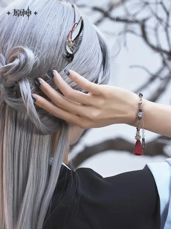 Genshin Impact Shenhe Theme Impression Series Bracelet Hair Accessory Comb - Image 2