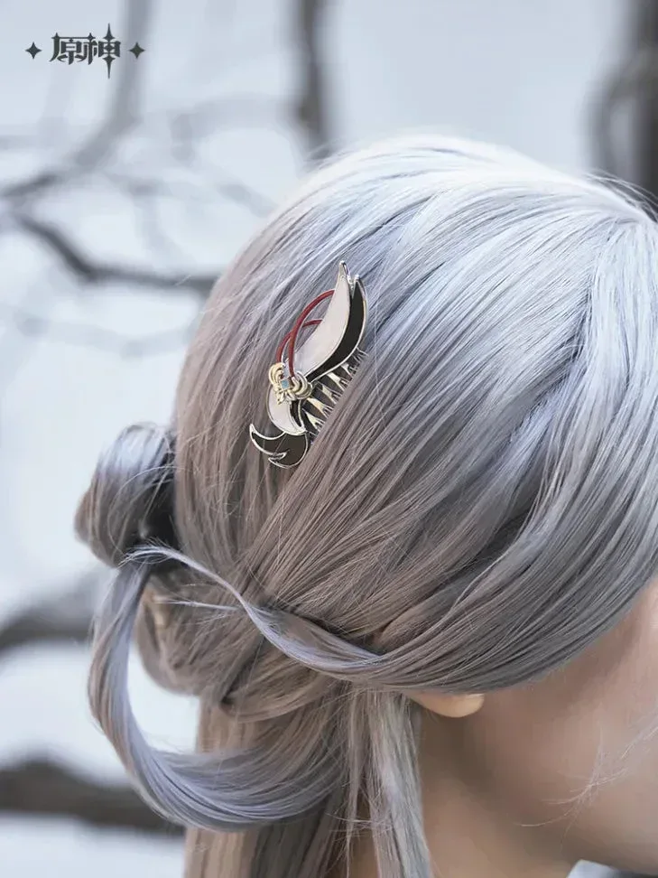 Genshin Impact Shenhe Theme Impression Series Bracelet Hair Accessory Comb - Image 4