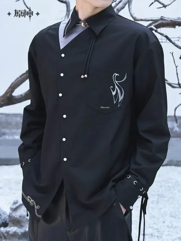 Genshin Impact Shenhe Theme Impression Series Casual Shirt - Image 6