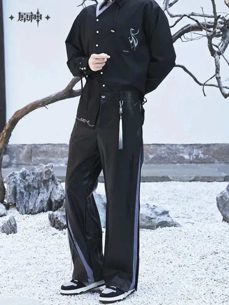 Genshin Impact Shenhe Theme Impression Series Casual Trousers - Image 4