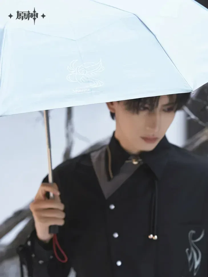 Genshin Impact Shenhe Theme Impression Series Folding Umbrella - Image 5