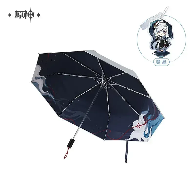 Genshin Impact Shenhe Theme Impression Series Folding Umbrella - Image 6