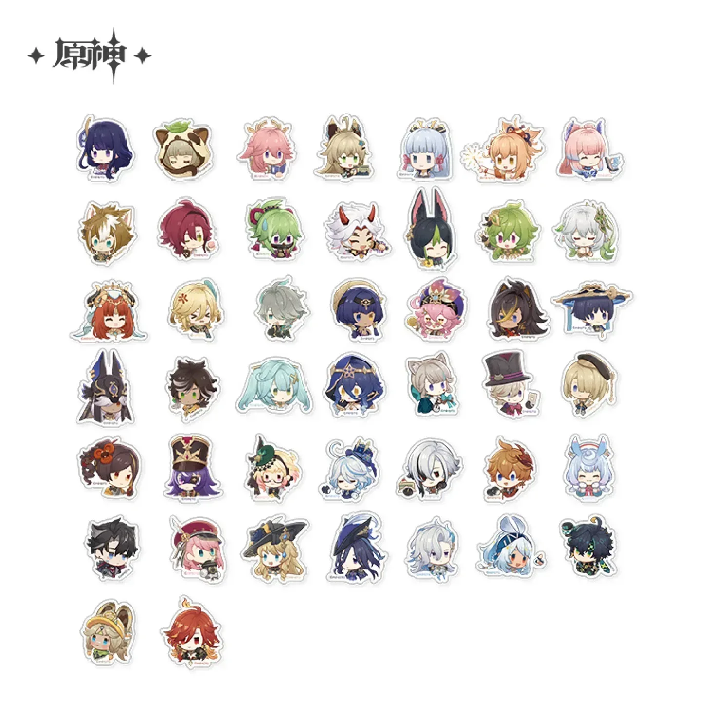 Genshin Impact Starlight Reverie Series Sticker Set - Image 3