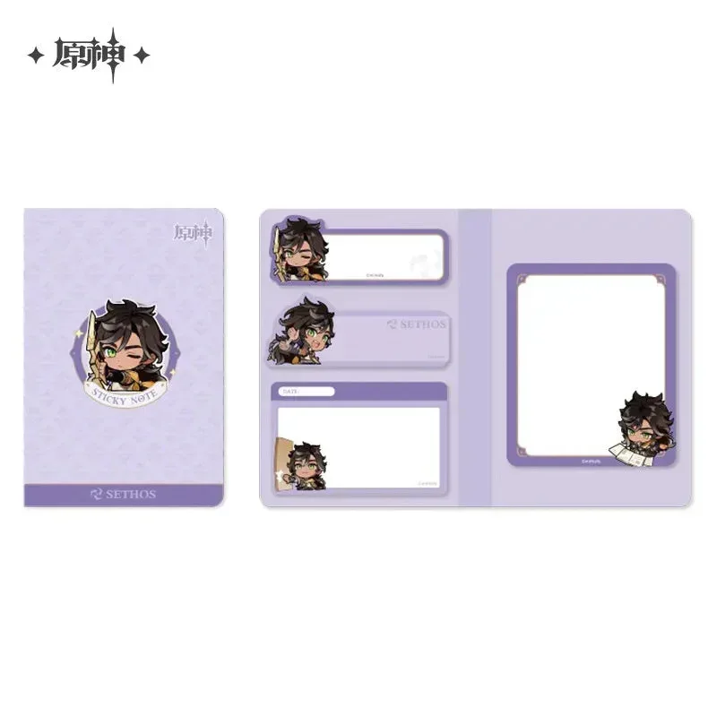Genshin Impact Sumeru Chibi Emojis Series Notebook - Image 15