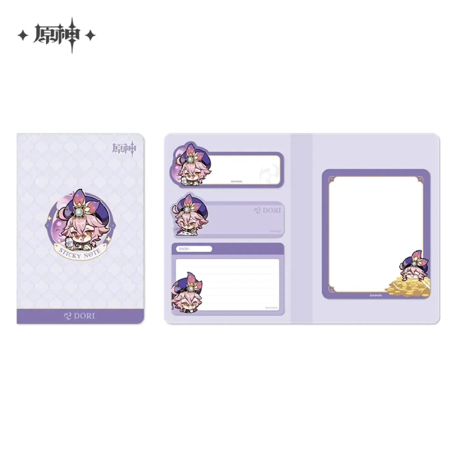 Genshin Impact Sumeru Chibi Emojis Series Notebook - Image 7
