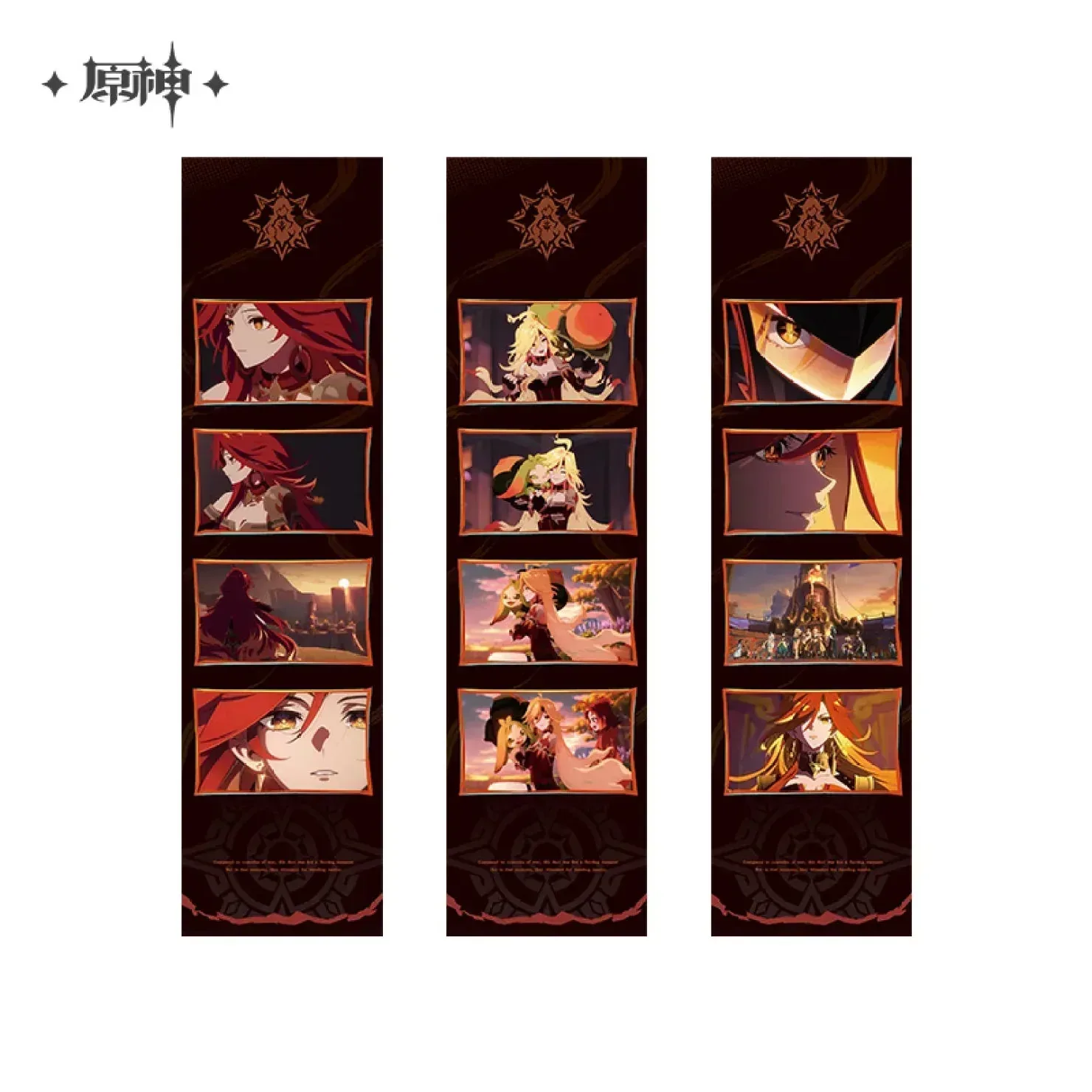 Genshin Impact Sunset Series Mavuika Merch Set - Image 2