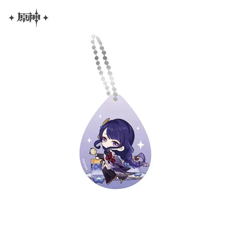 Genshin Impact Sweet Summer Series Acrylic Pendant Raiden Shogun Ver. (Not For Sale)