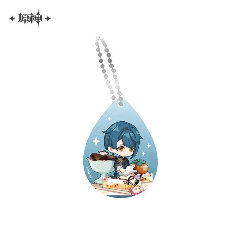 Genshin Impact Sweet Summer Series Acrylic Pendant Xingqiu Ver. (Not For Sale)