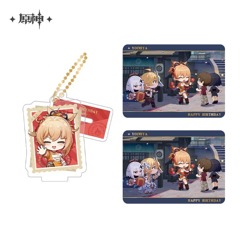 Genshin Impact Capturing the Good Times Series Stand Keychain& Collection Card - Image 16